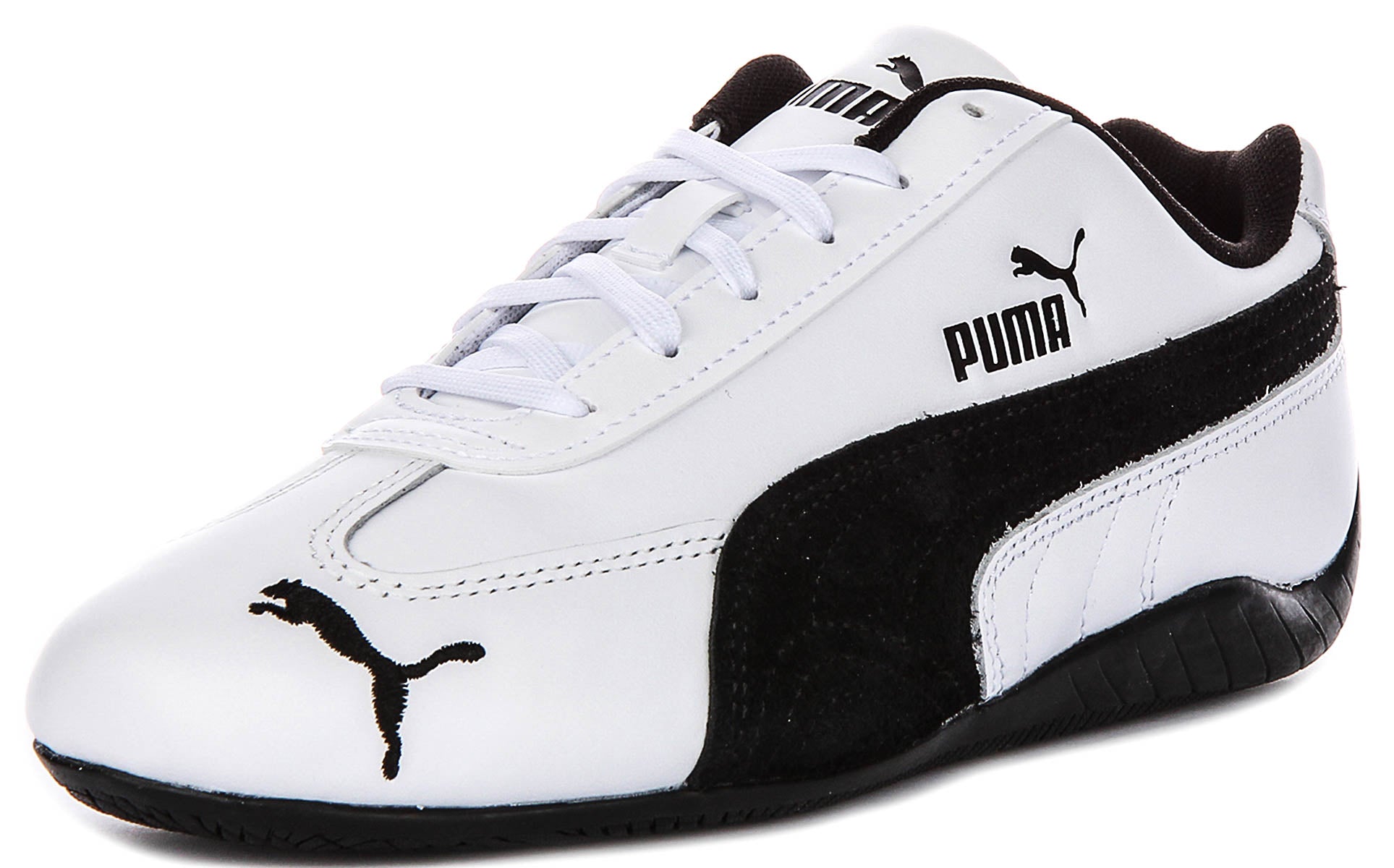 Puma Speedcat Leather In White Black For Unisex Main image