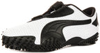 Puma Mostro Perf In White Black