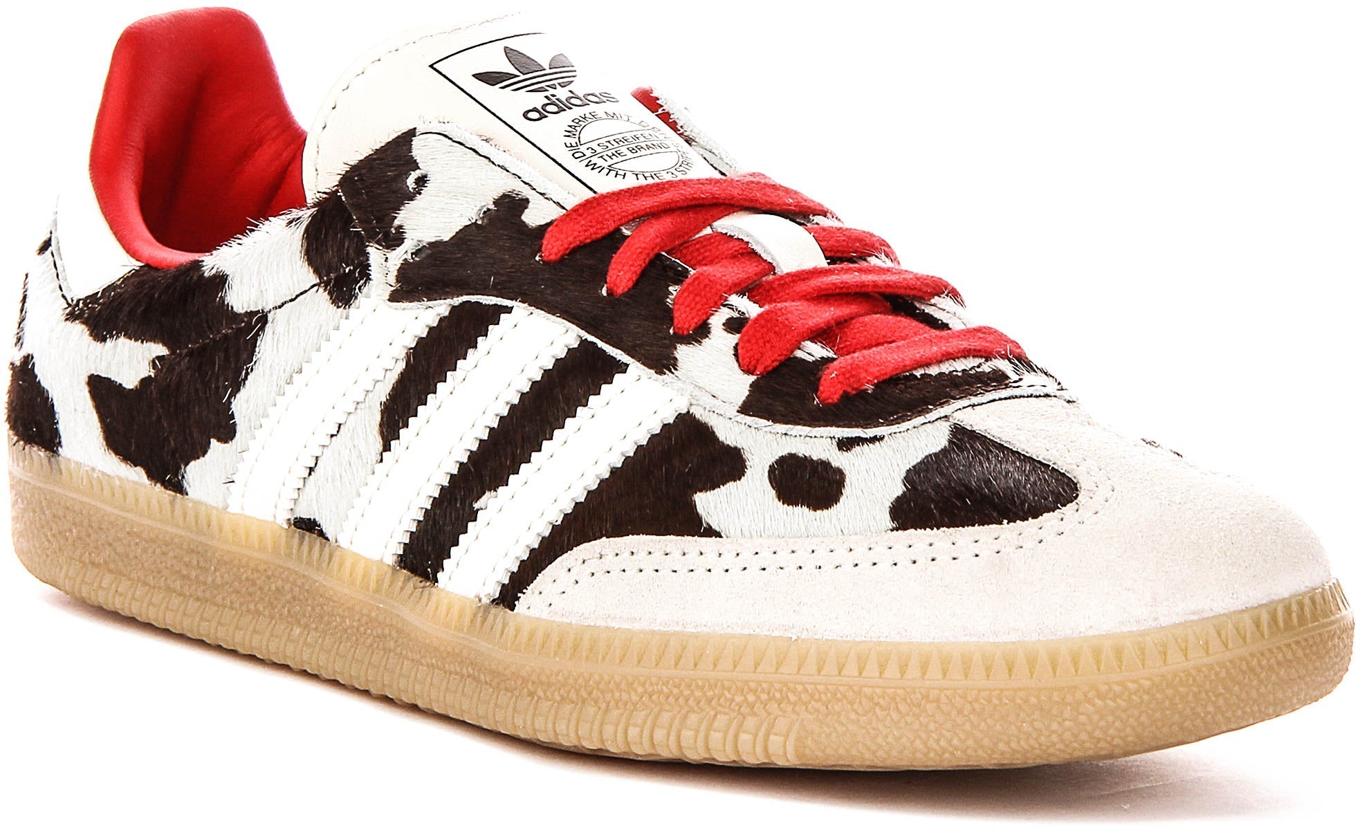 Adidas Samba OG W In White Black Cow Print For Women Main image
