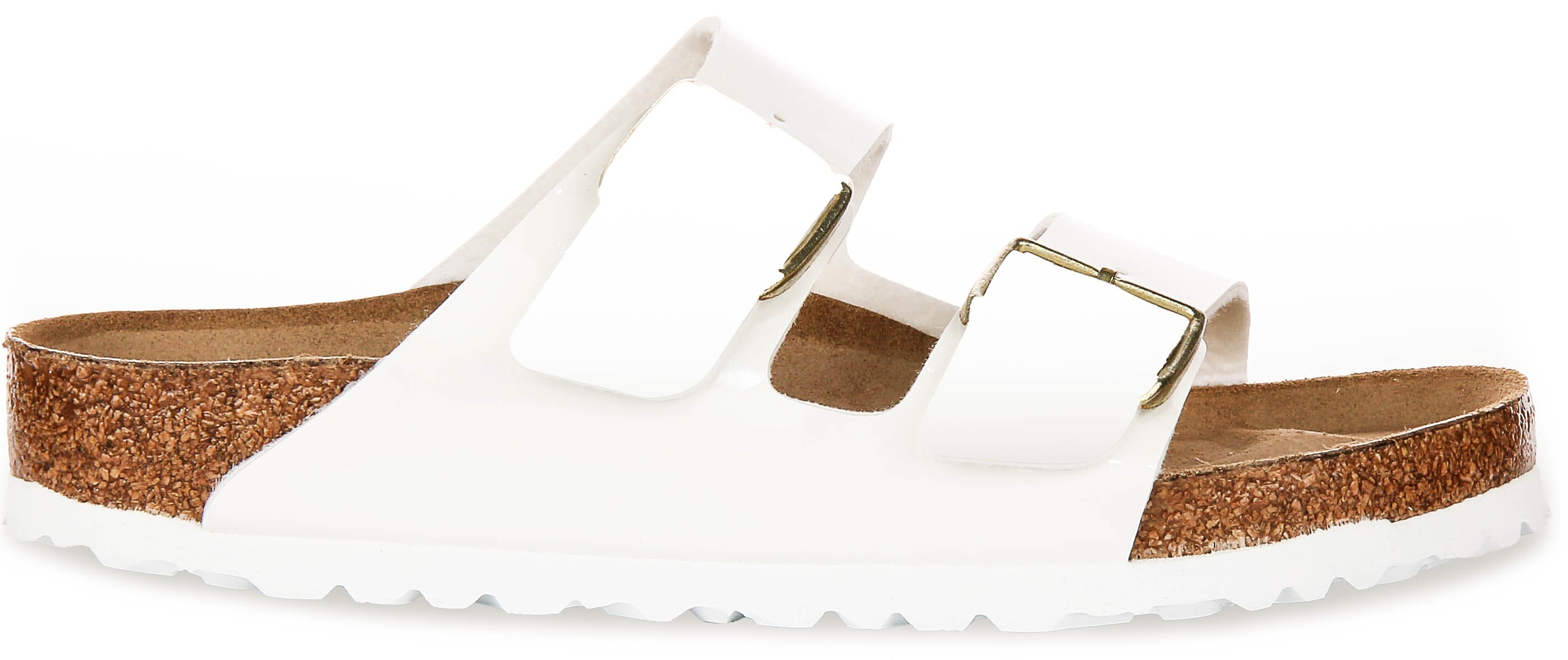 Birkenstock Arizona Bf In White Patent | Regular Fit Secondary image