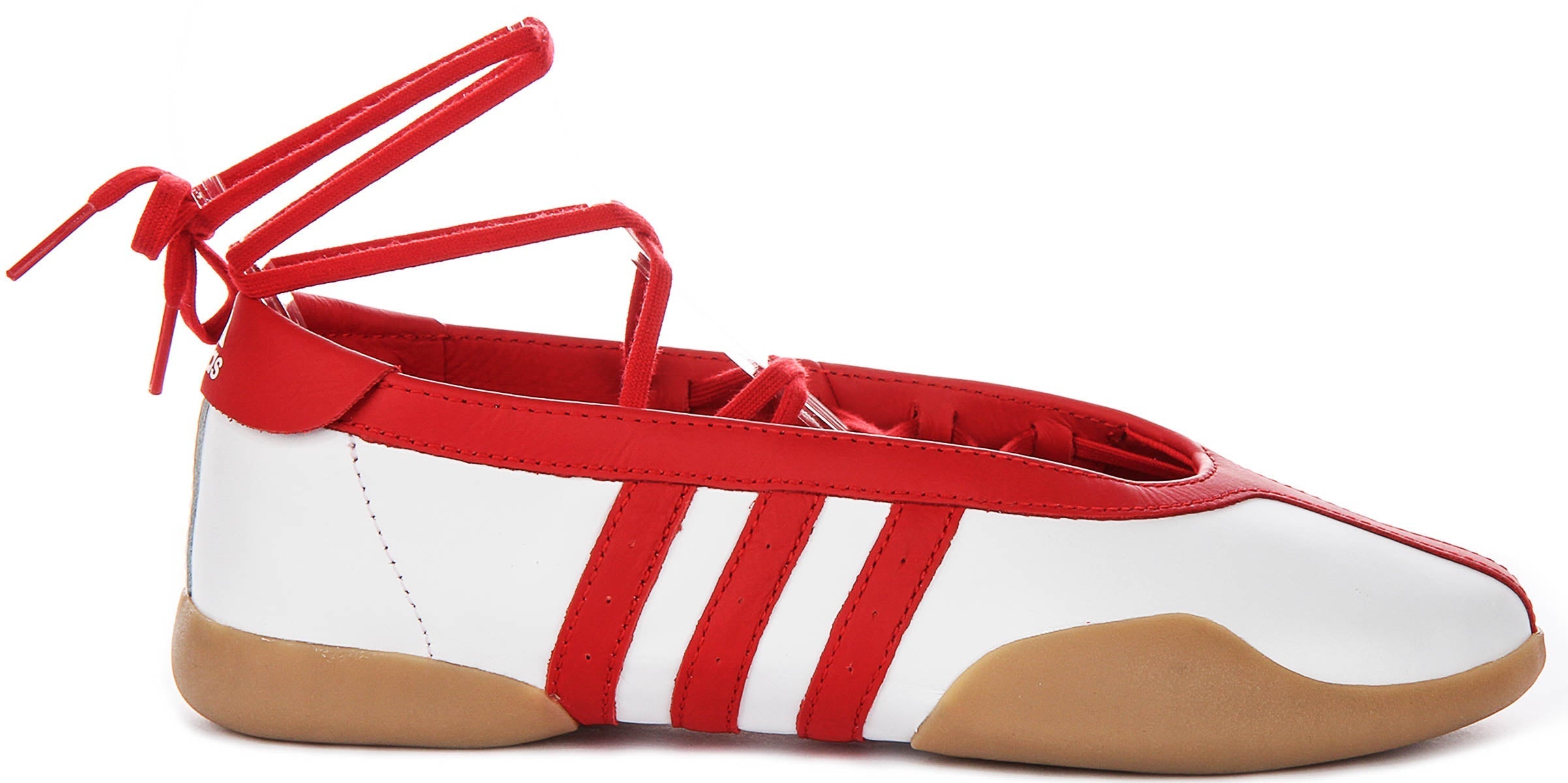 Adidas Taekwondo Ballet In White Red For Women Secondary image