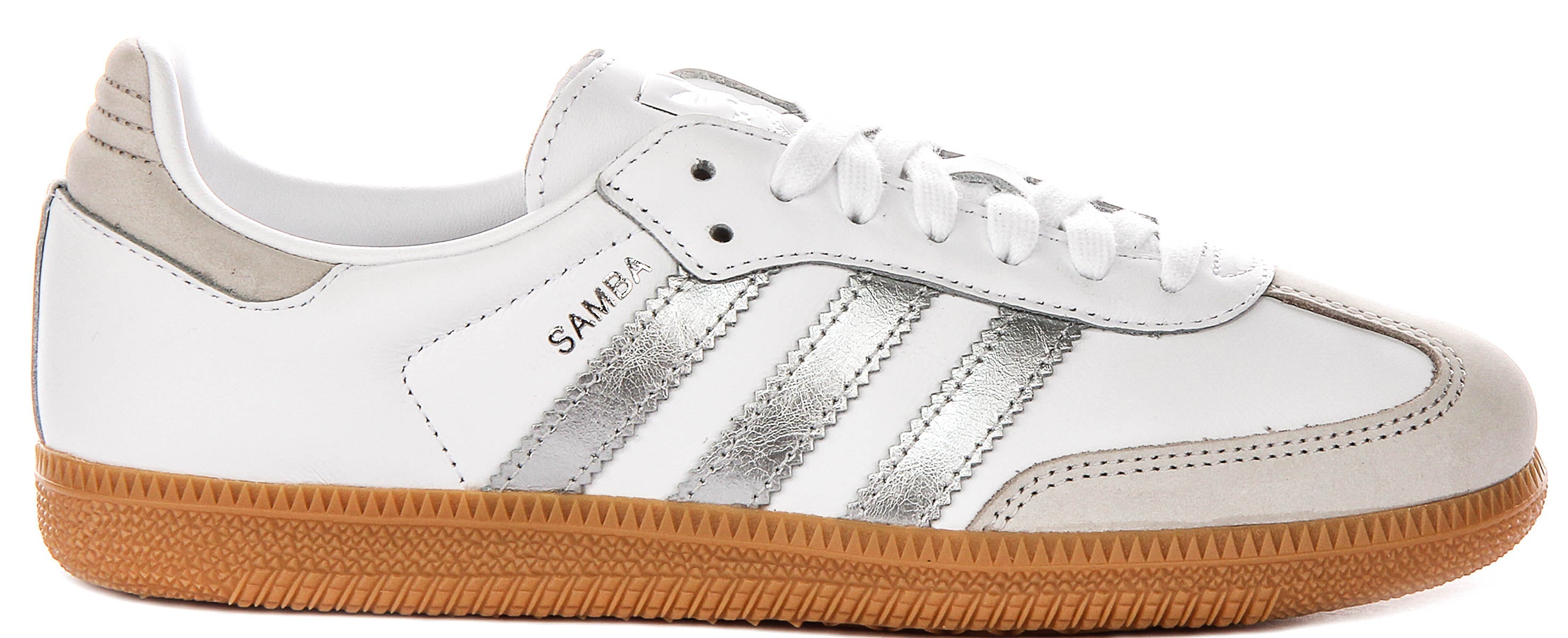 Adidas Samba OG In White Silver For Women Secondary image