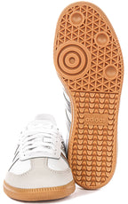 Adidas Samba OG In White Silver For Women