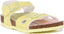 Birkenstock Rio Sandales à lanières en pierre métallique pour enfants en rose