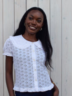 Bonnie Blouse - White