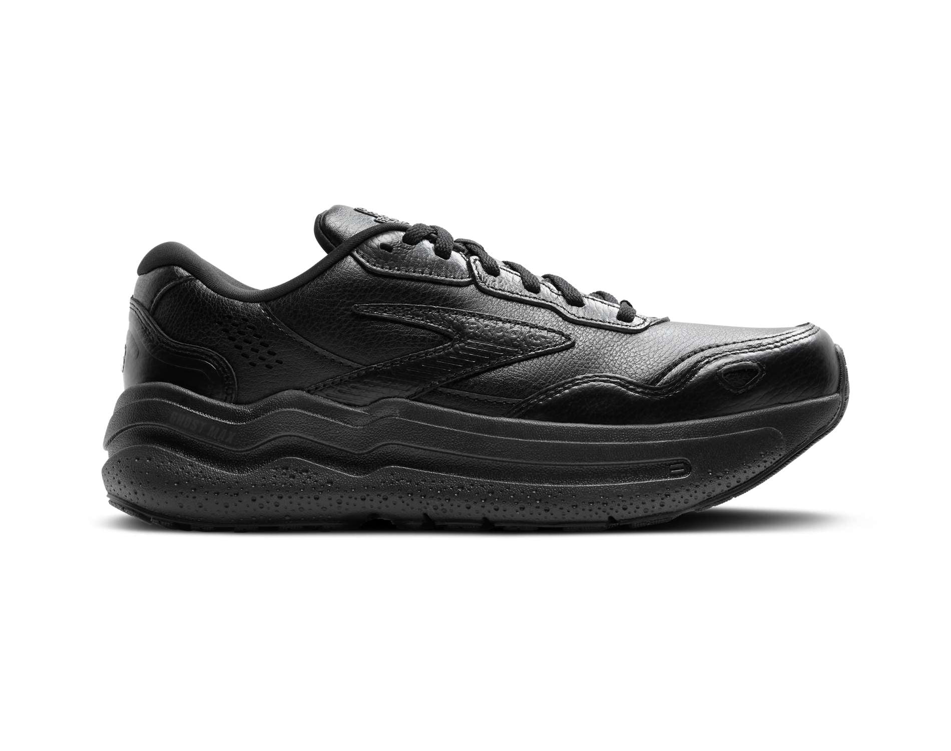 Brooks Ghost Max 2 Leather Mens Wide Running Shoes Main image