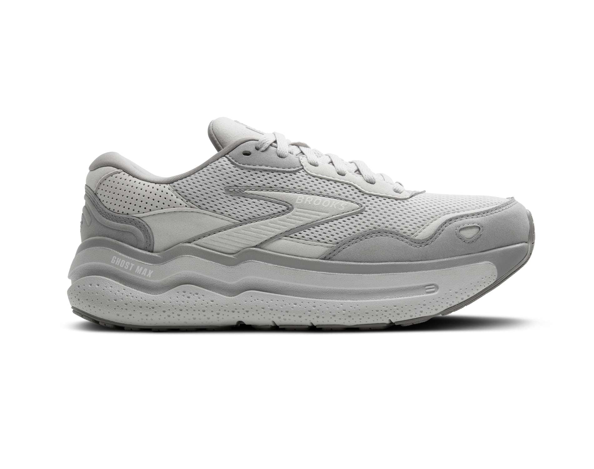 Brooks Ghost Max 2 Suede Womens Running Shoes Main image
