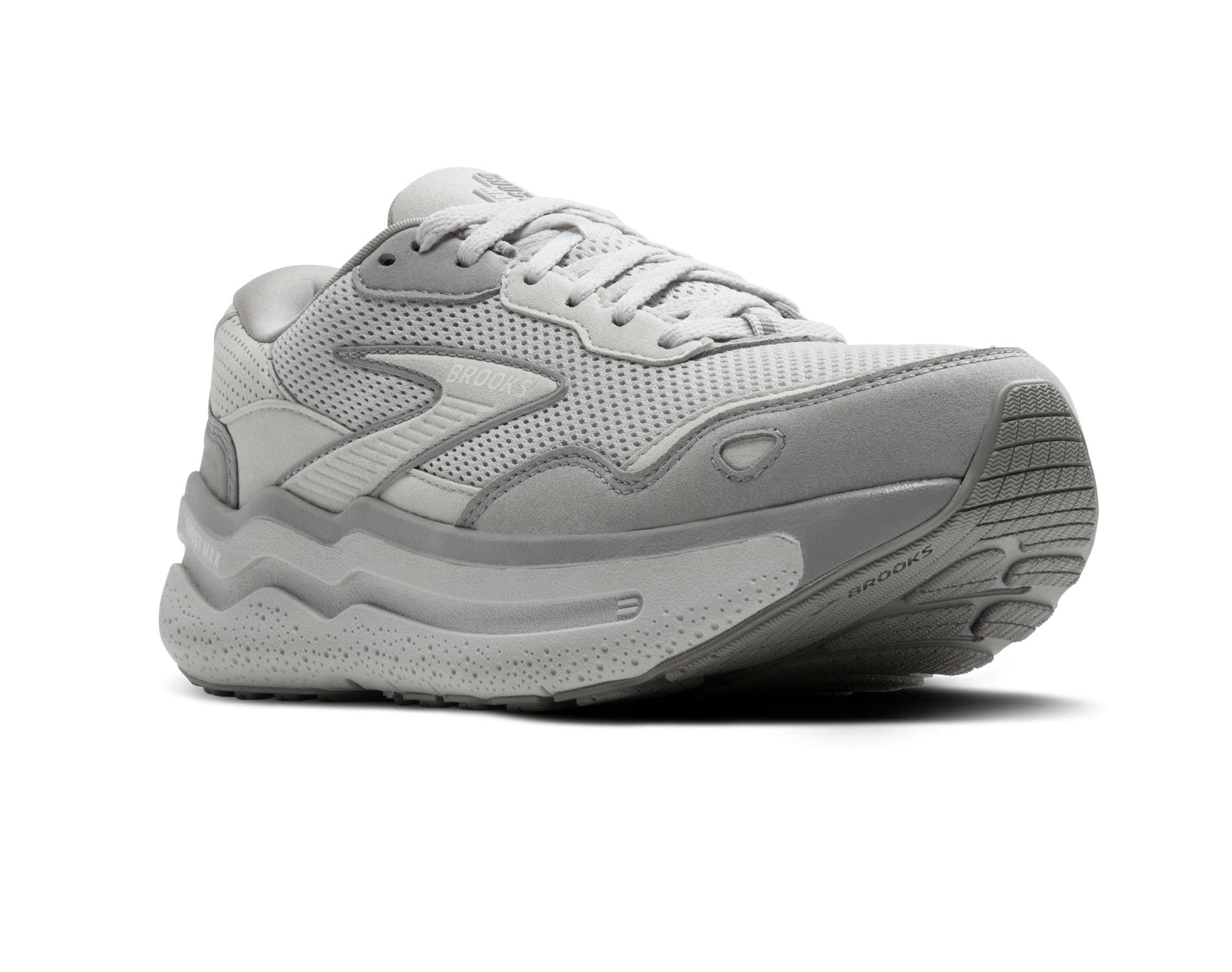 Brooks Ghost Max 2 Suede Womens Running Shoes Secondary image