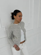 Elsa Cardigan - Light Grey