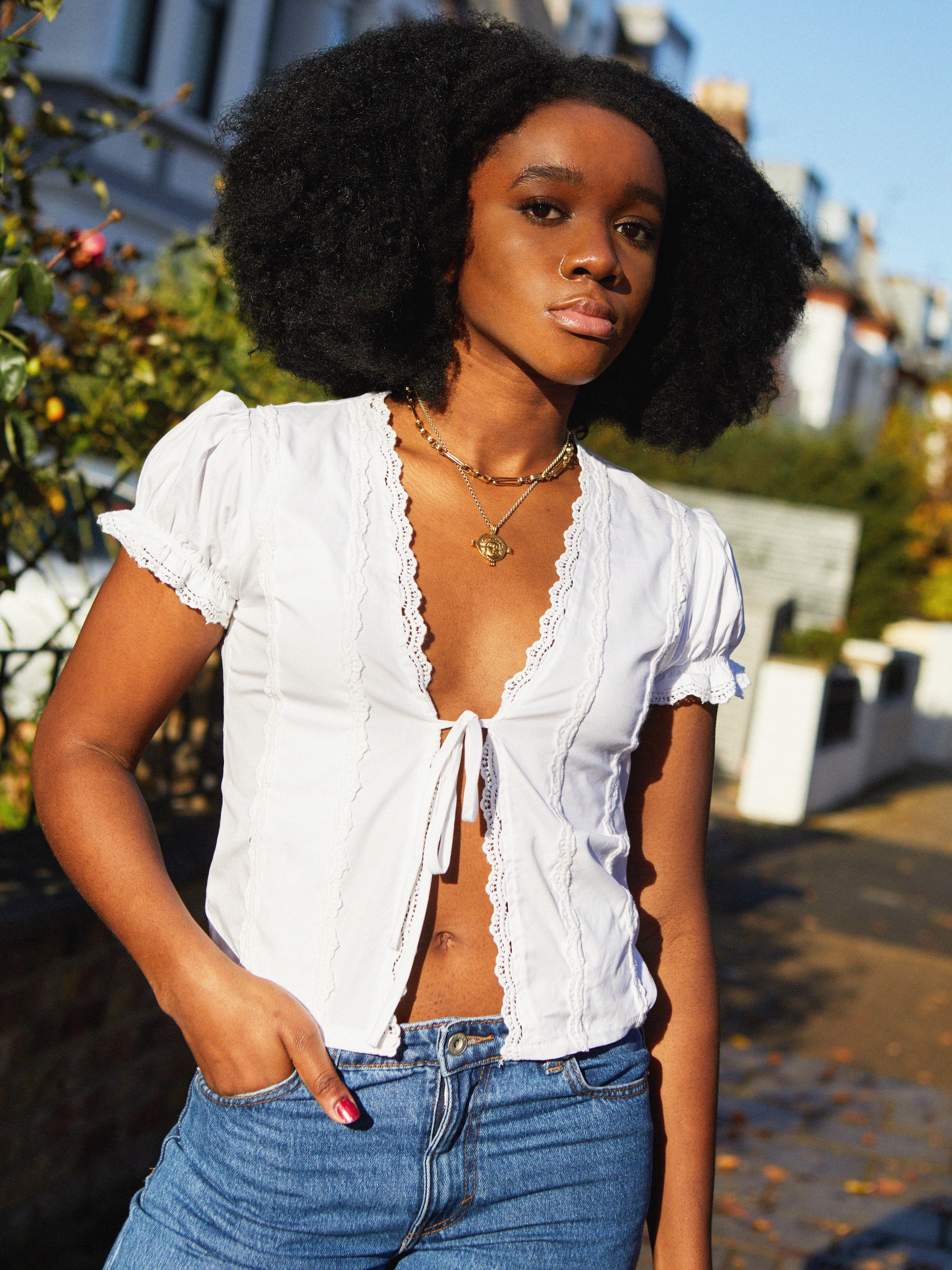Iris Top - White