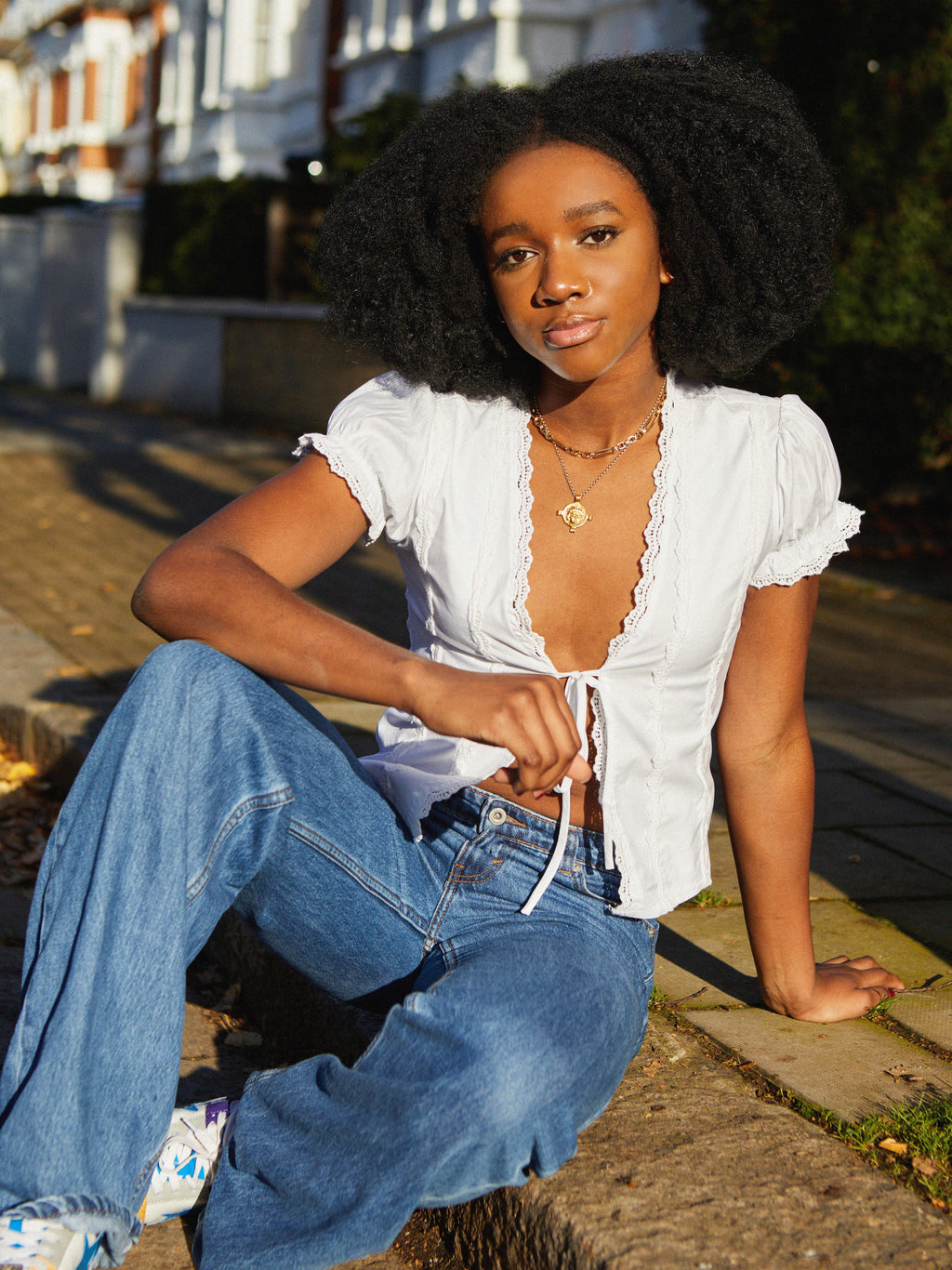 Iris Top - White