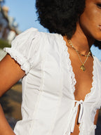 Iris Top - White