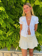 Iris Top - White